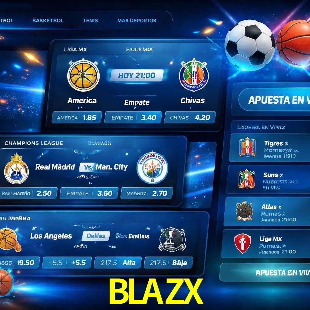 Mercados de apuestas deportivas BLAZX para jugadores en México