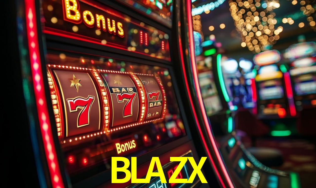 Interfaz de la app móvil BLAZX en un smartphone moderno
